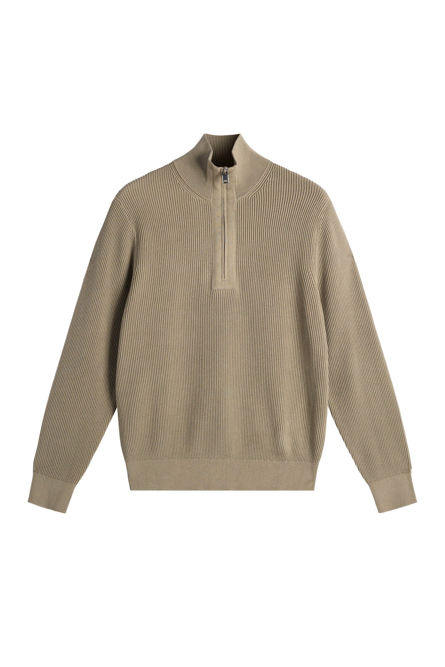 Alex Half Zip Knitted Sweater / Brindle