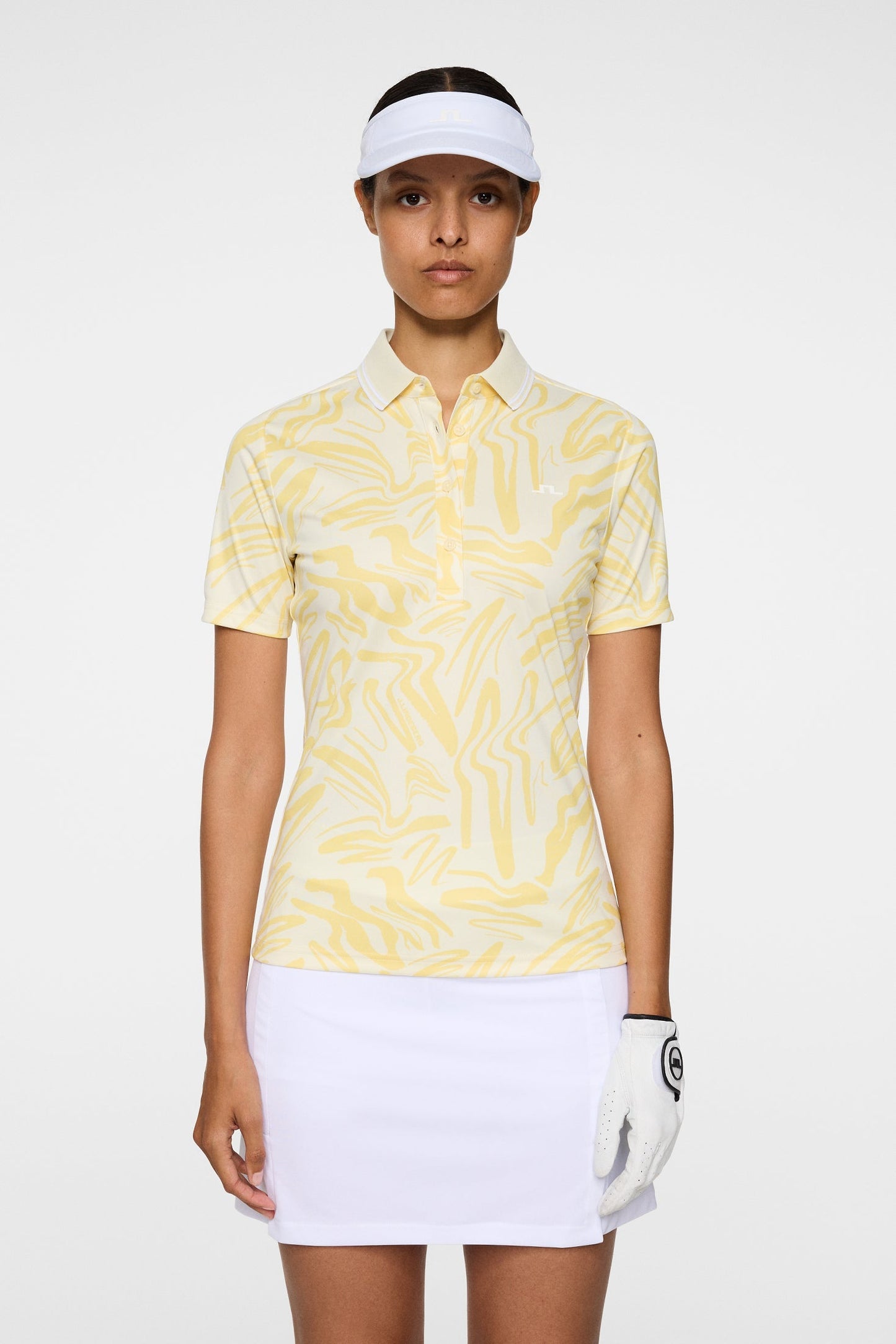 Georgia Print Polo / Scribble Sunshine