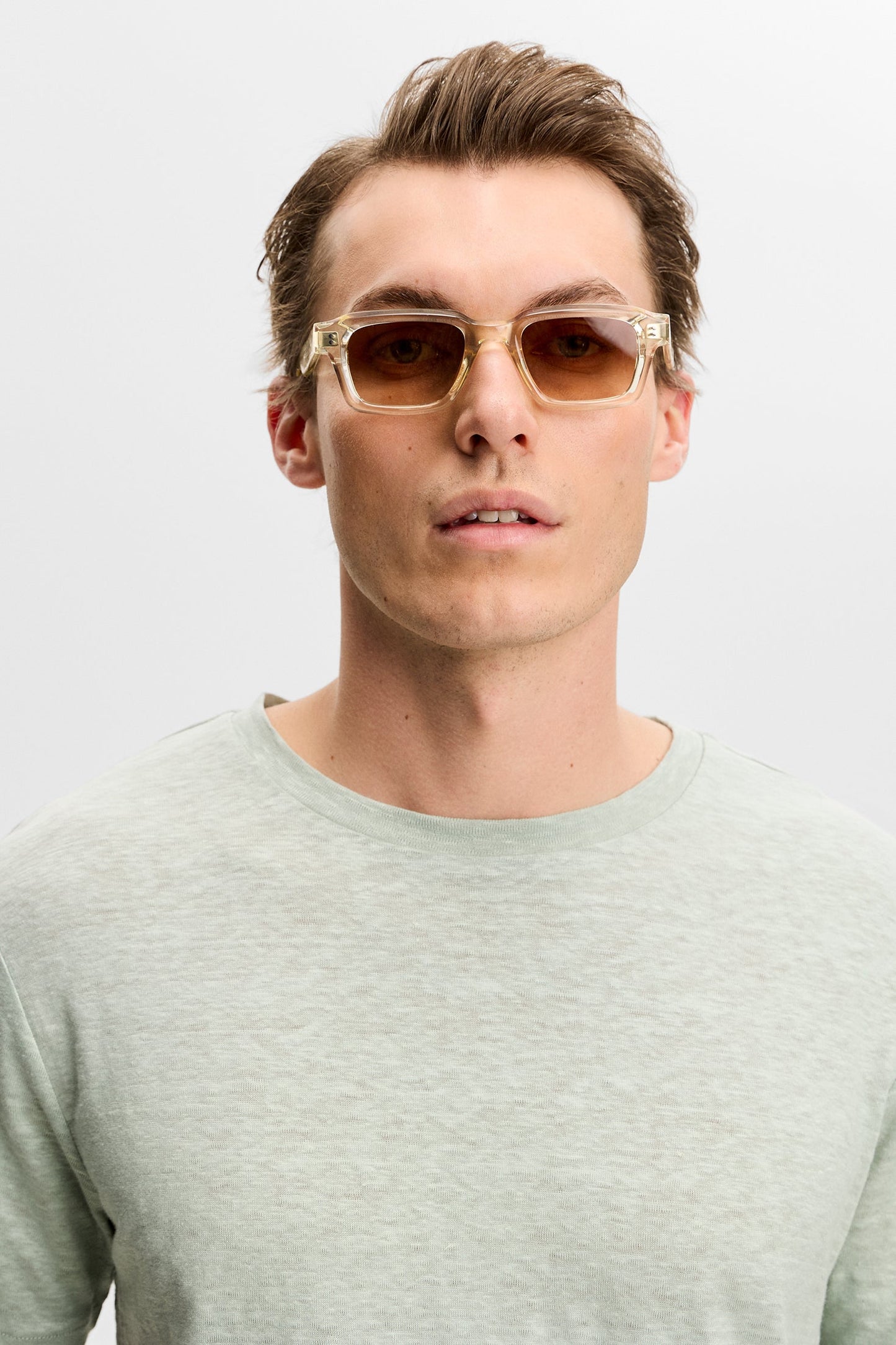 Coma Linen Tee / Jadeite