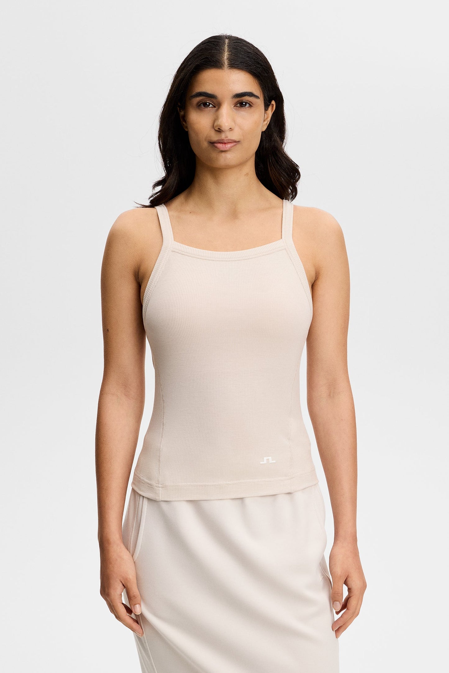 Meira Rib Tank Top / Moonbeam