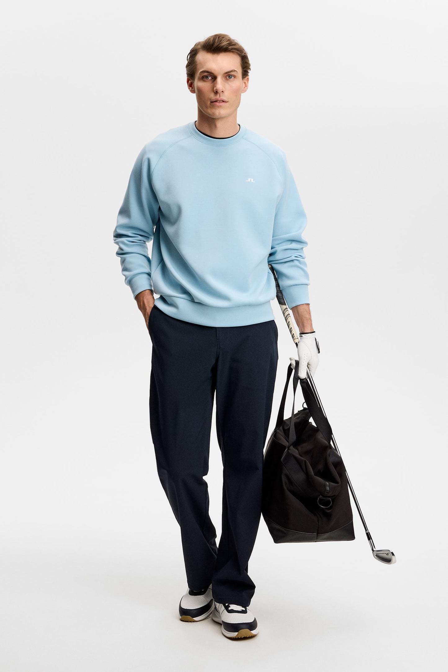 Finn Crew Neck / Forget-Me-Not