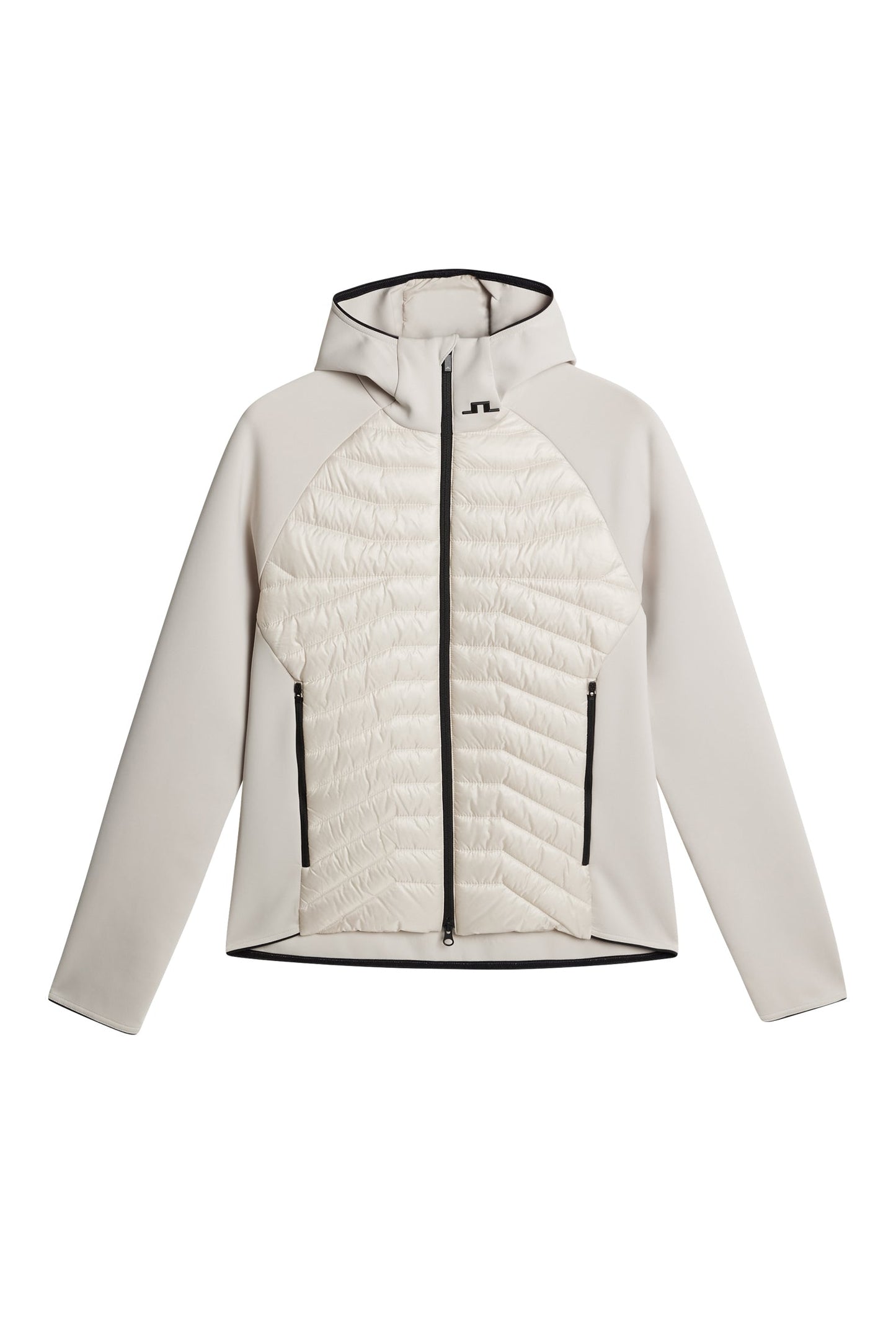 Heyden Quilt Hybrid Hood / Moonbeam