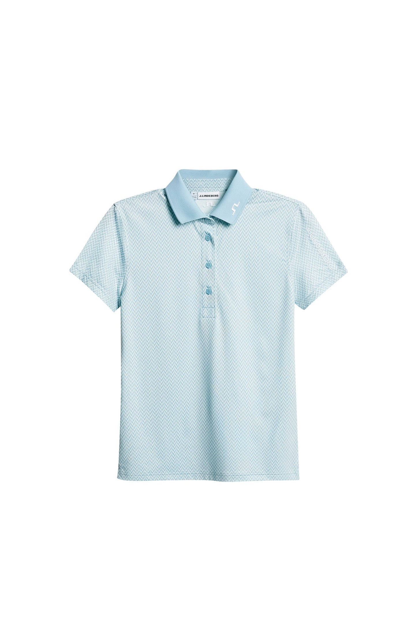 Tour Tech Print Polo / Bridge Stack Skylight S