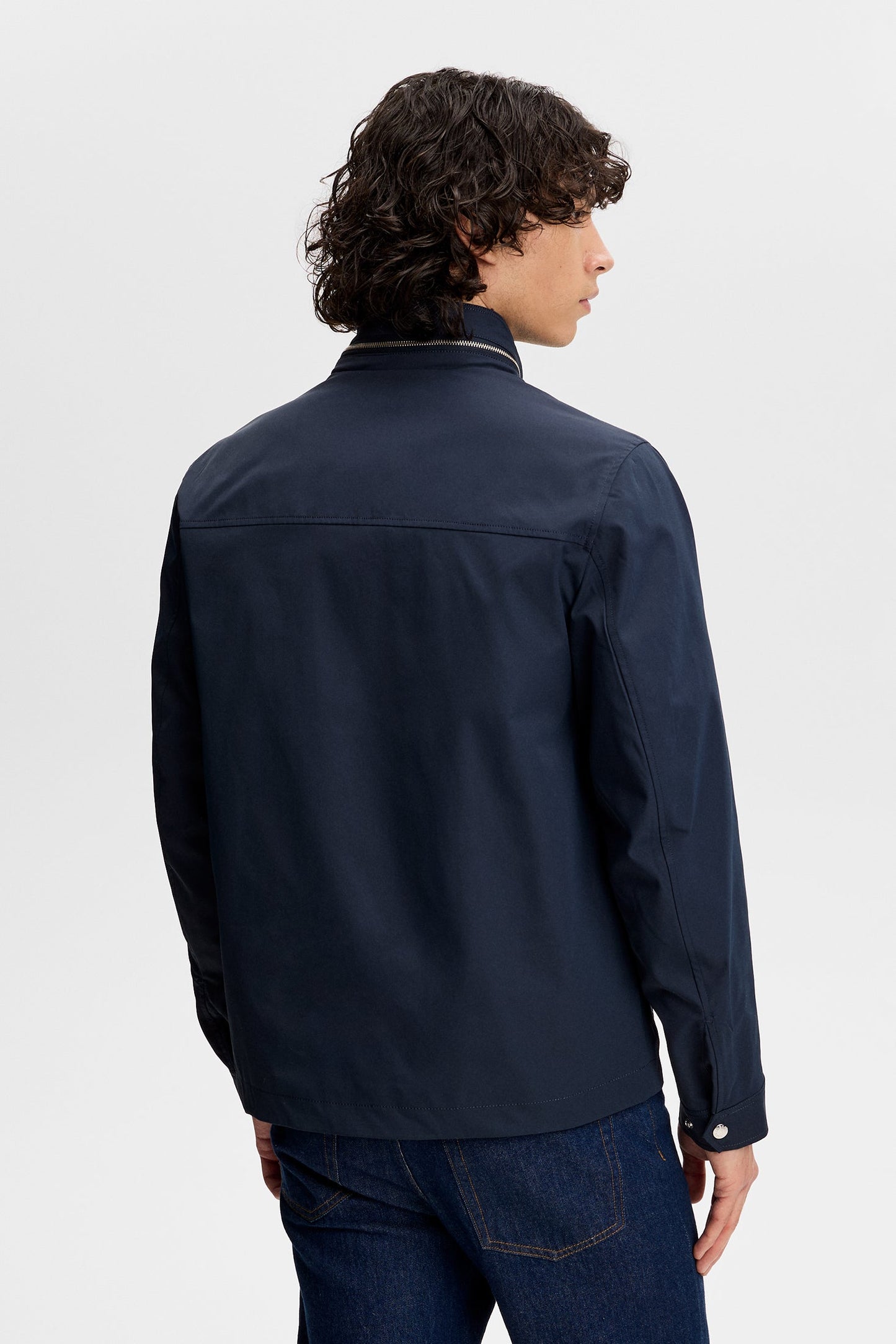 Bailey Recy Poly Jacket / Navy