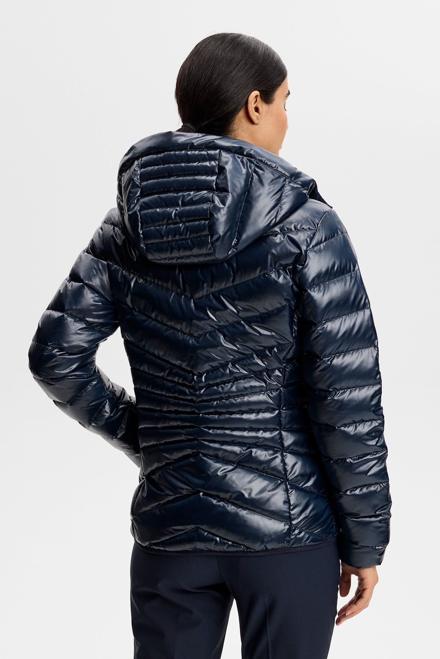 Lara Light Down Hood / Navy
