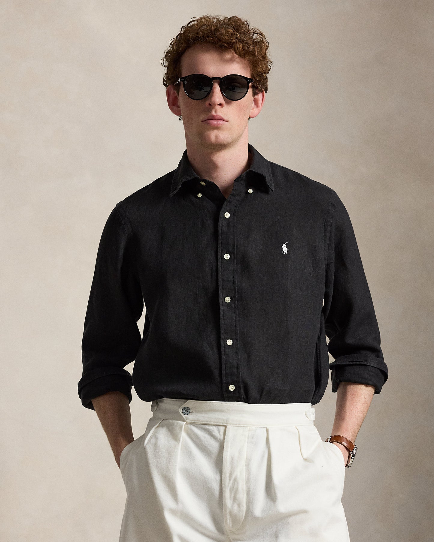 Custom Fit Linen Shirt