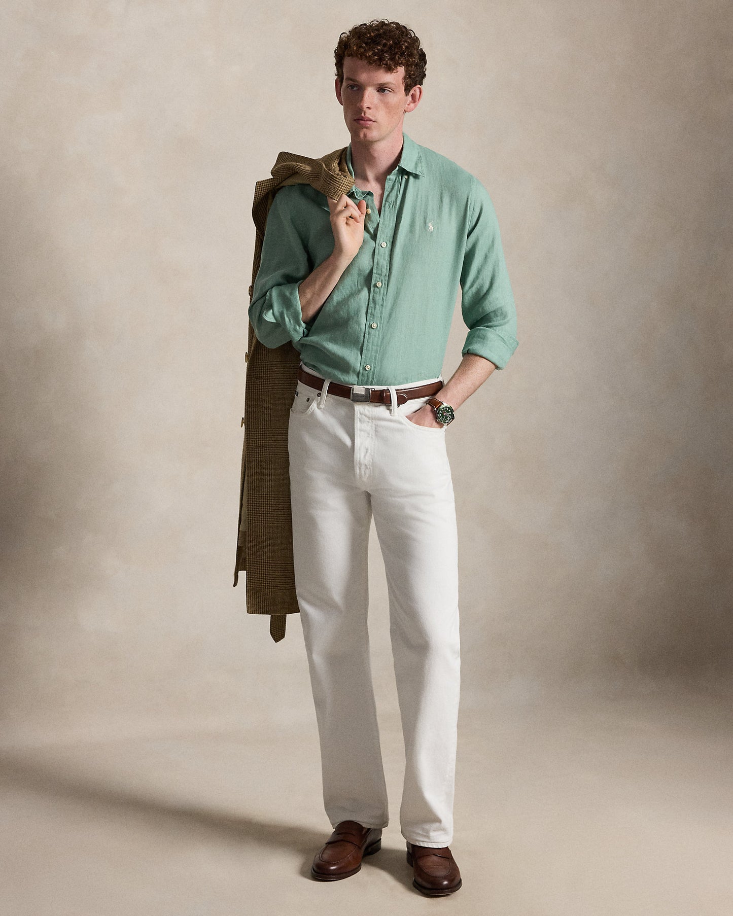 Custom Fit Linen Shirt